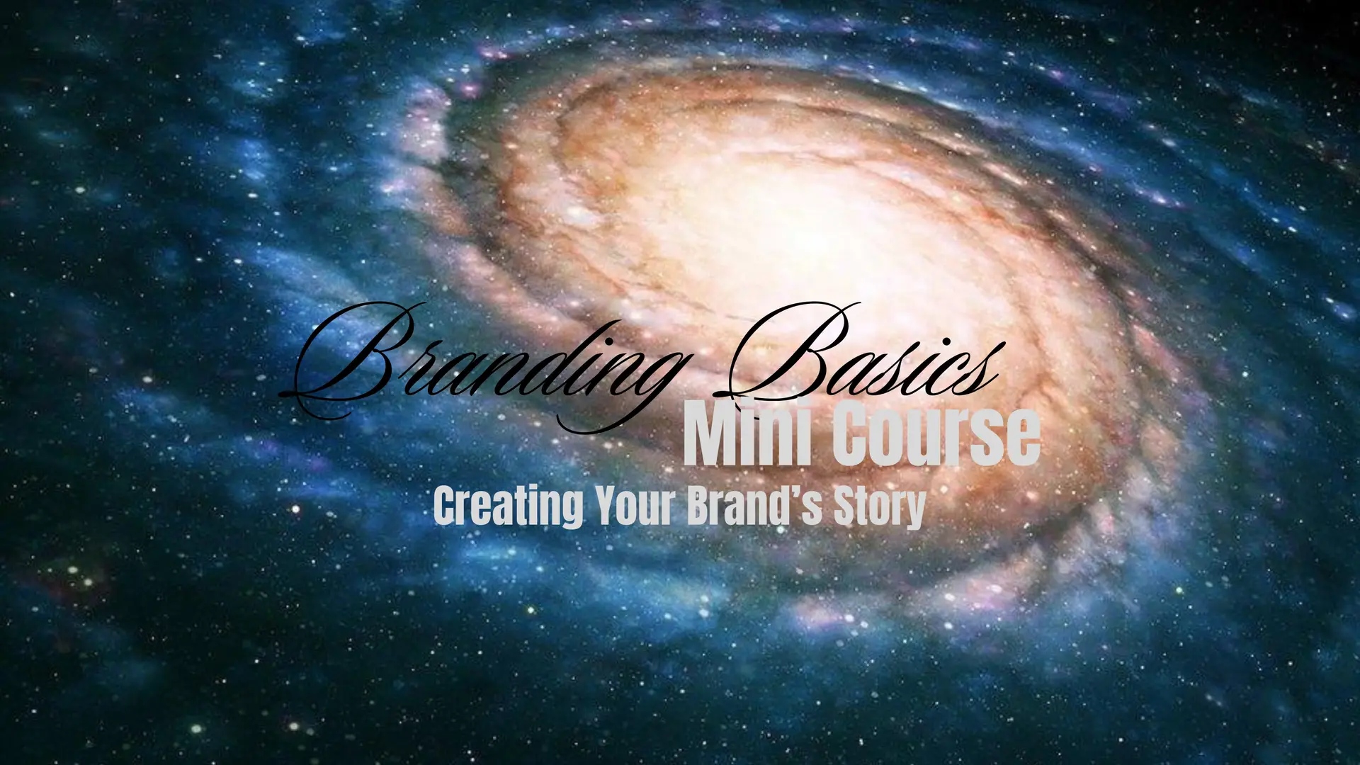 Branding Basics Mini Course